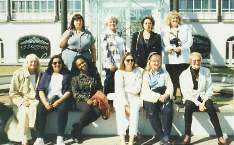 Here we are outside the hotel we stayed in on the Isle of Man