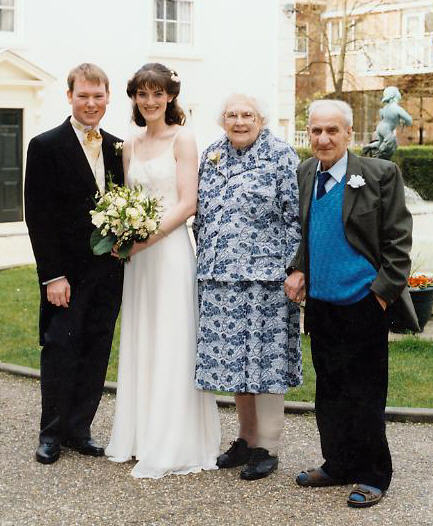 Steve & Nic with Nanny & Grandad