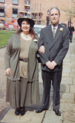 Bill and I recently, at brother Steve's wedding